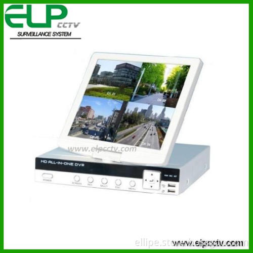 4CH H. 264 CCTV LCD Combo DVR with 7 Inch Monitor Elp-Sh9004